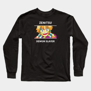 zenitsu in wpap pop art Long Sleeve T-Shirt